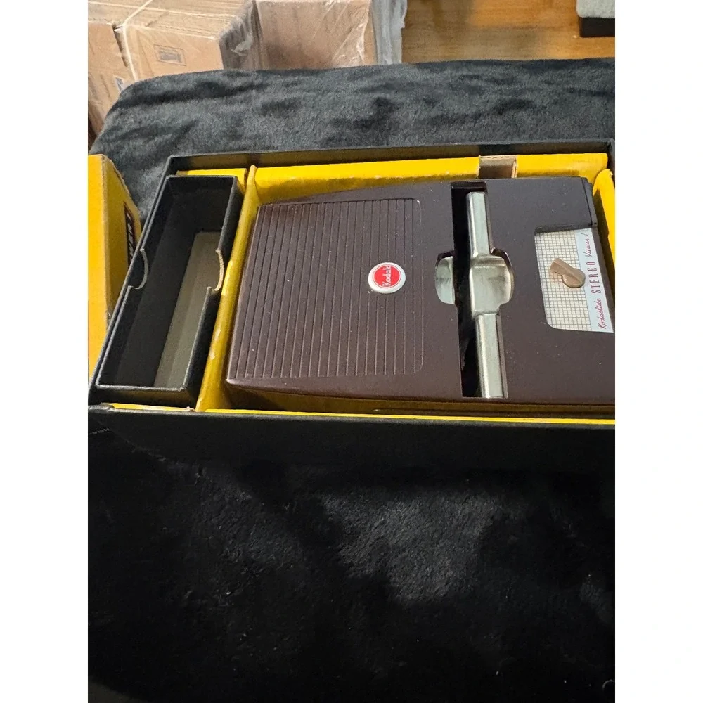 Vintage Kodak Kodaslide Stereo Viewer I 3D Slide Film Viewer with Original Box